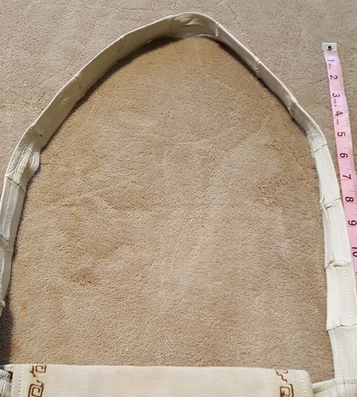 Handmade Leather Tote w/Horses From Mexico - Picture 6 of 8